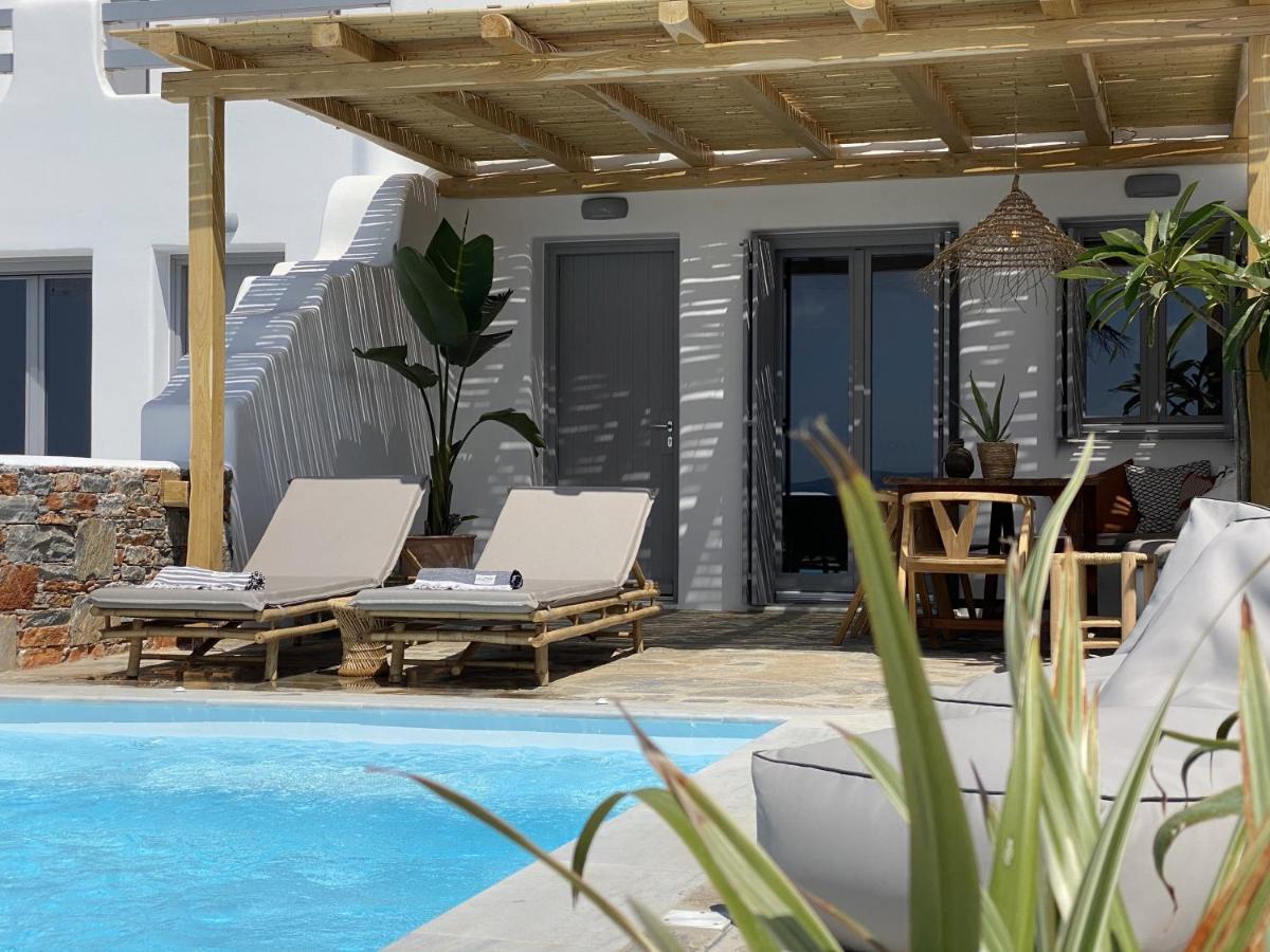Villa Ypsilon Naxos - Luxury Holiday House With Amazing Sea View & Private Pool Agia Anna (Naxos) Exterior foto