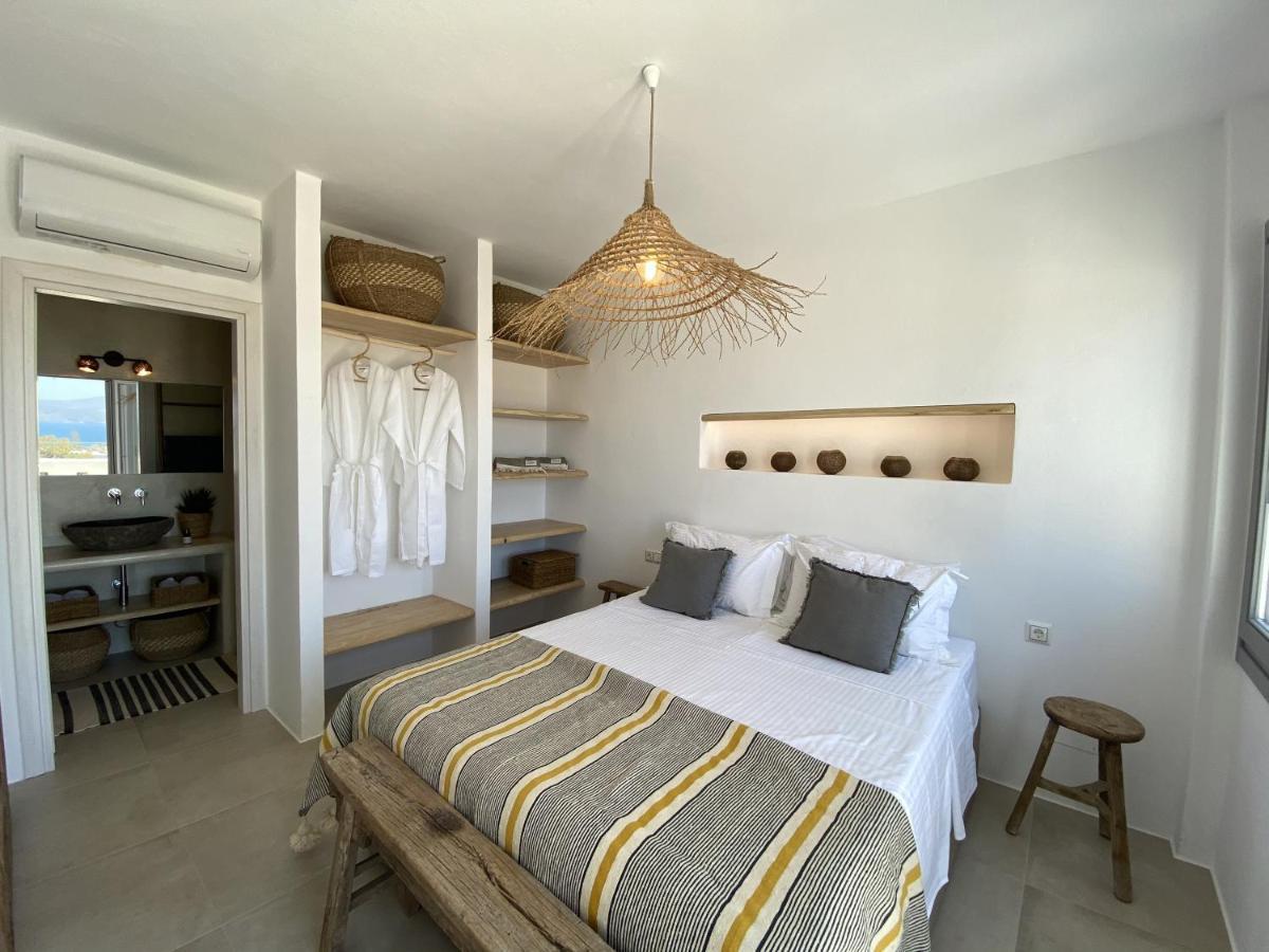 Villa Ypsilon Naxos - Luxury Holiday House With Amazing Sea View & Private Pool Agia Anna (Naxos) Exterior foto