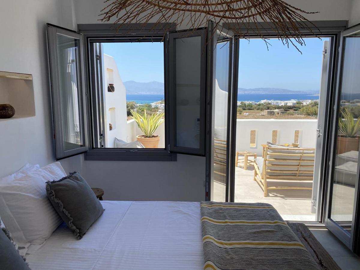 Villa Ypsilon Naxos - Luxury Holiday House With Amazing Sea View & Private Pool Agia Anna (Naxos) Exterior foto