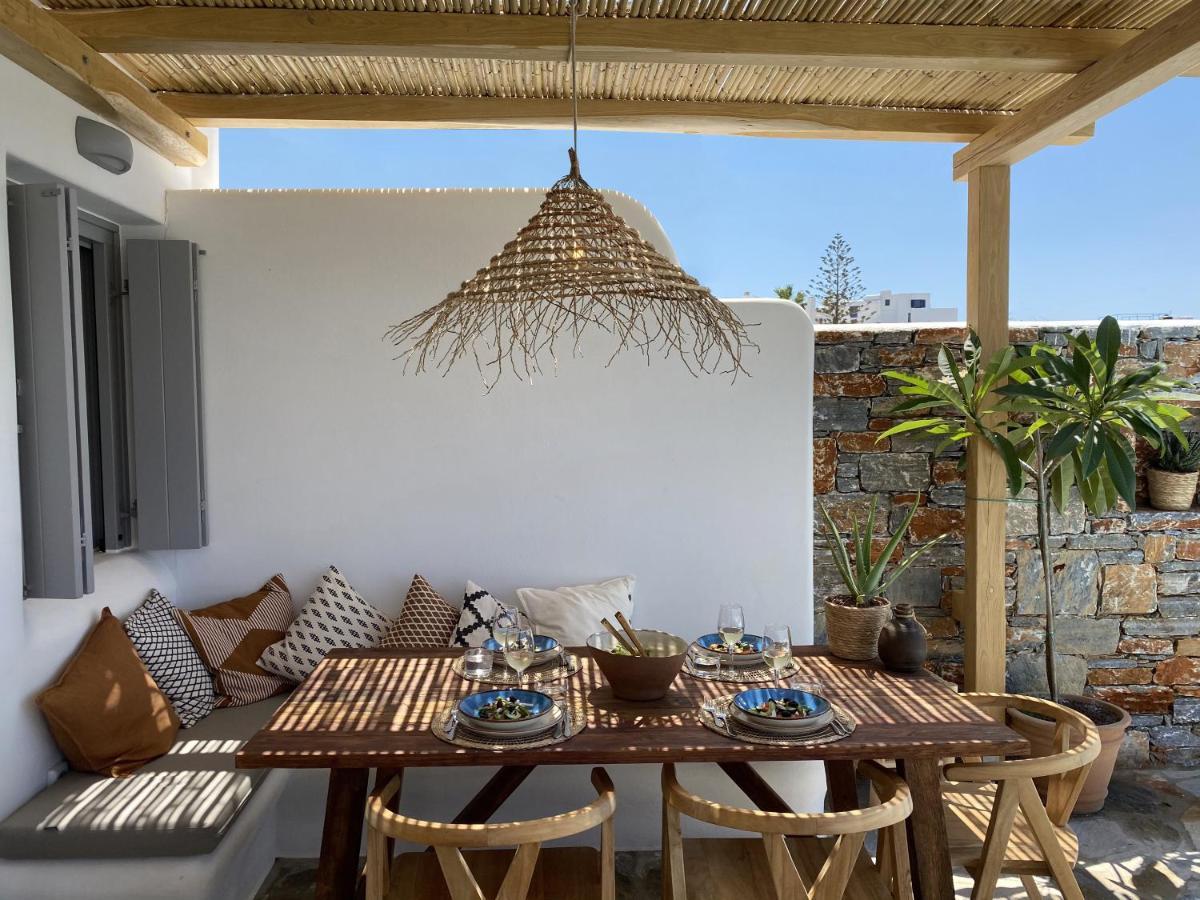 Villa Ypsilon Naxos - Luxury Holiday House With Amazing Sea View & Private Pool Agia Anna (Naxos) Exterior foto
