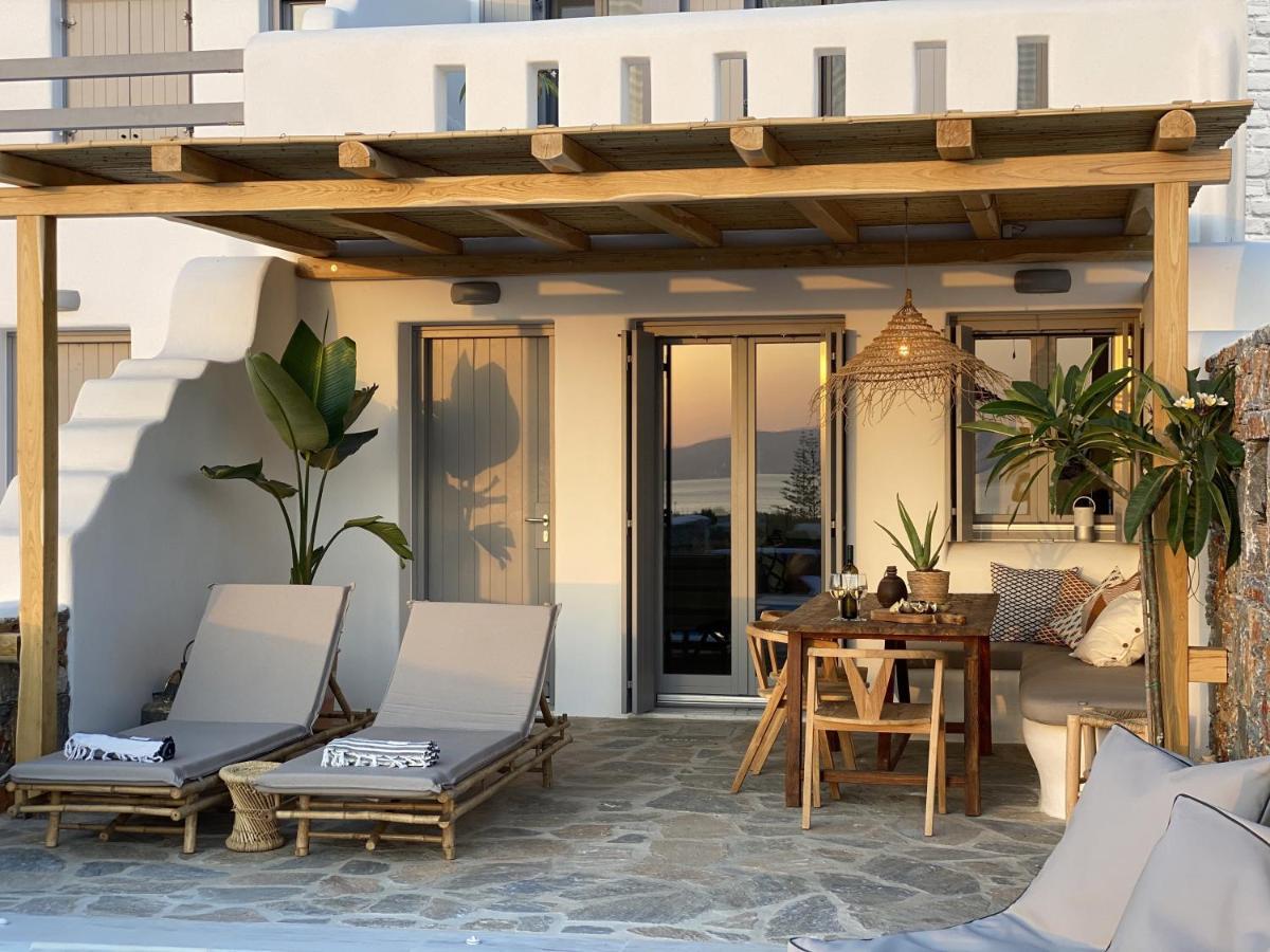 Villa Ypsilon Naxos - Luxury Holiday House With Amazing Sea View & Private Pool Agia Anna (Naxos) Exterior foto